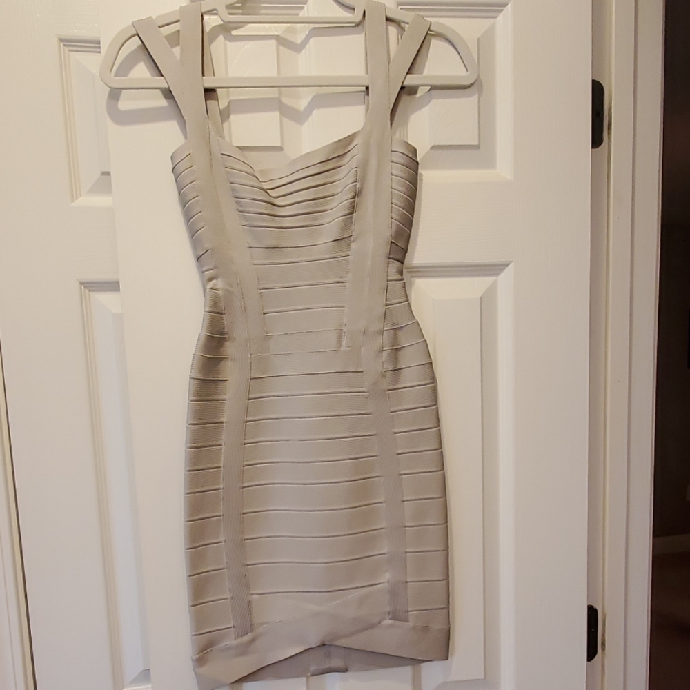 Herve Leger bandage dress